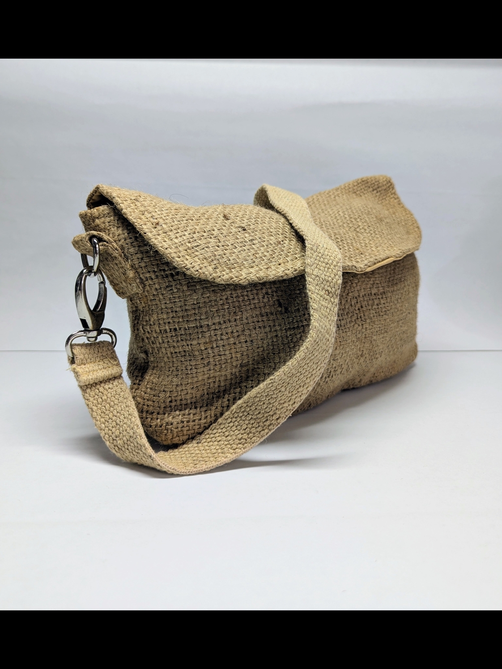 New Crossbody Burlap Purse